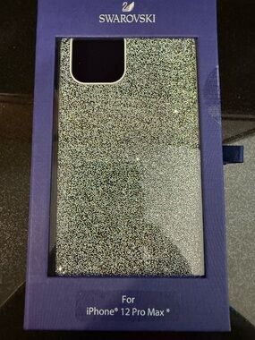 Swarovski Silver Crystal iPhone 12 Pro Max Case